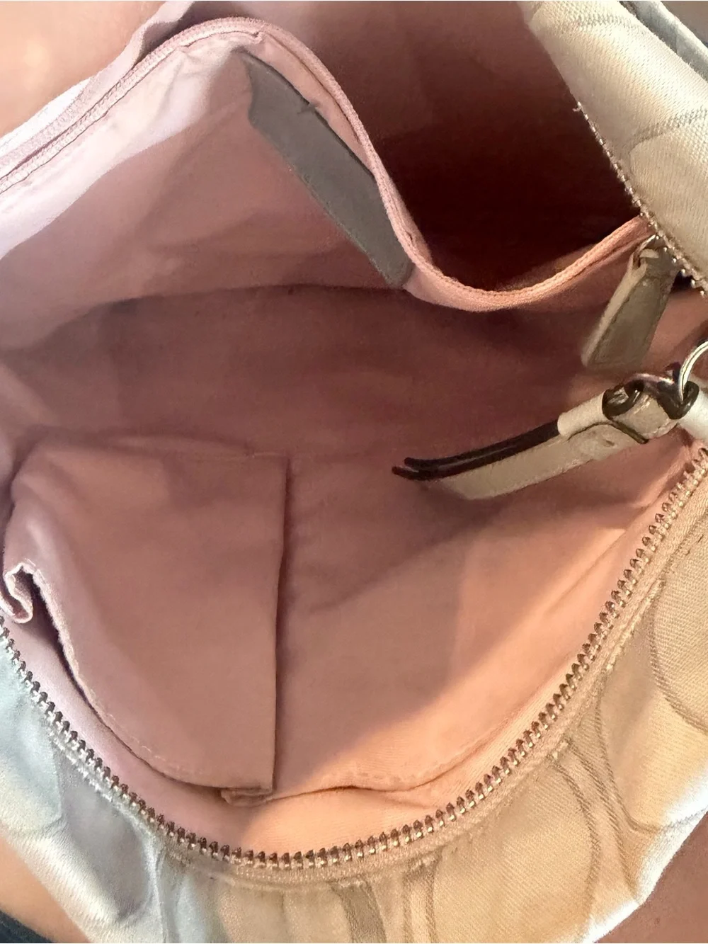 Coach Gray Signature Jacquard Shoulder Bag